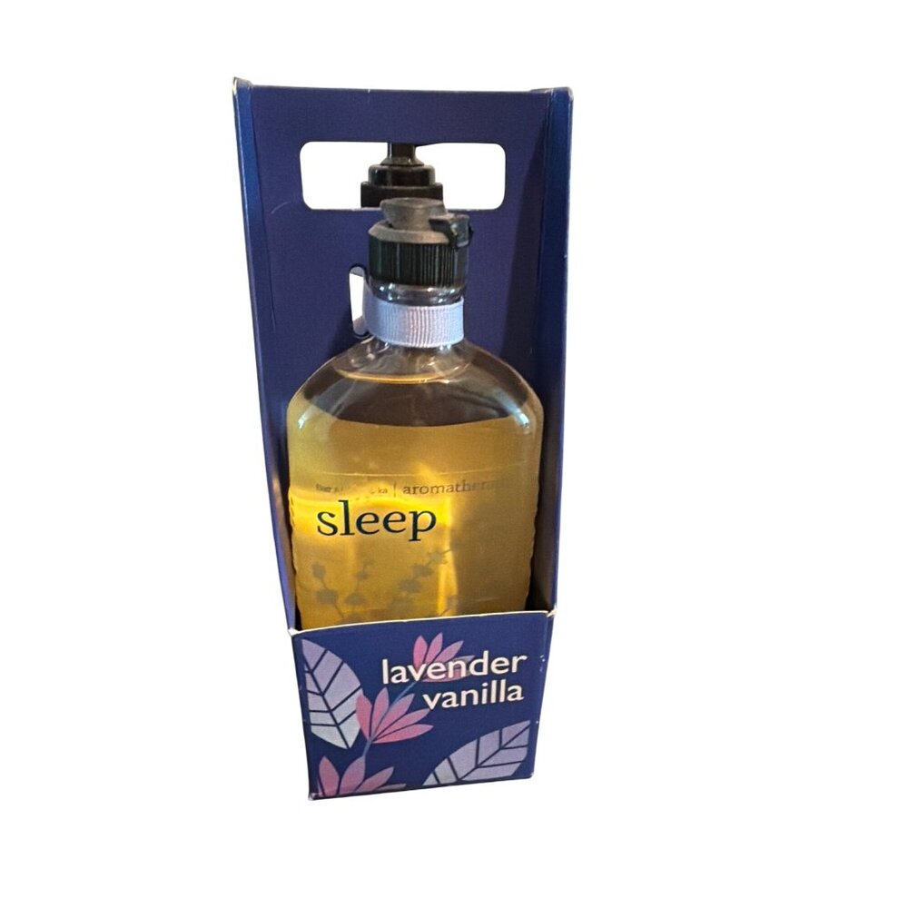 Bath Body Works Aromatherapy Sleep Lavender Vanilla Body Wash Lotion Set NEW